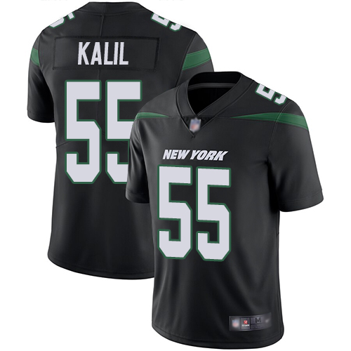 New York Jets Limited Black Men Ryan Kalil Alternate Jersey NFL Football 55 Vapor Untouchable